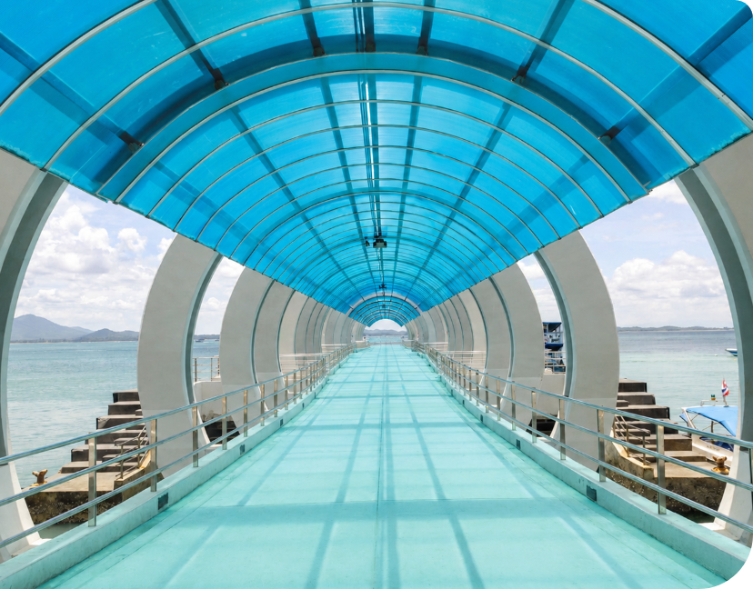 Twinlite multiwall polycarbonate