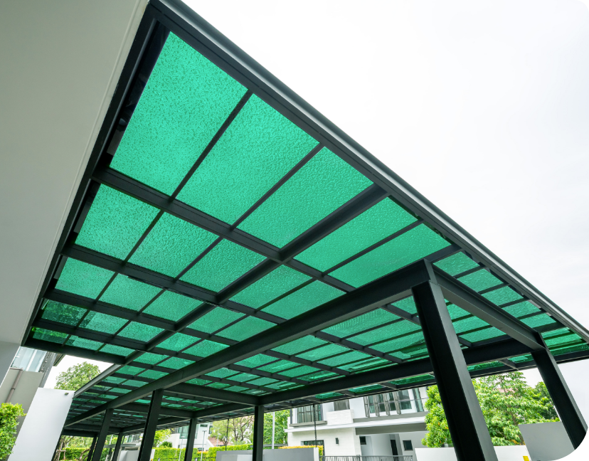 Vermax solid polycarbonate roofing